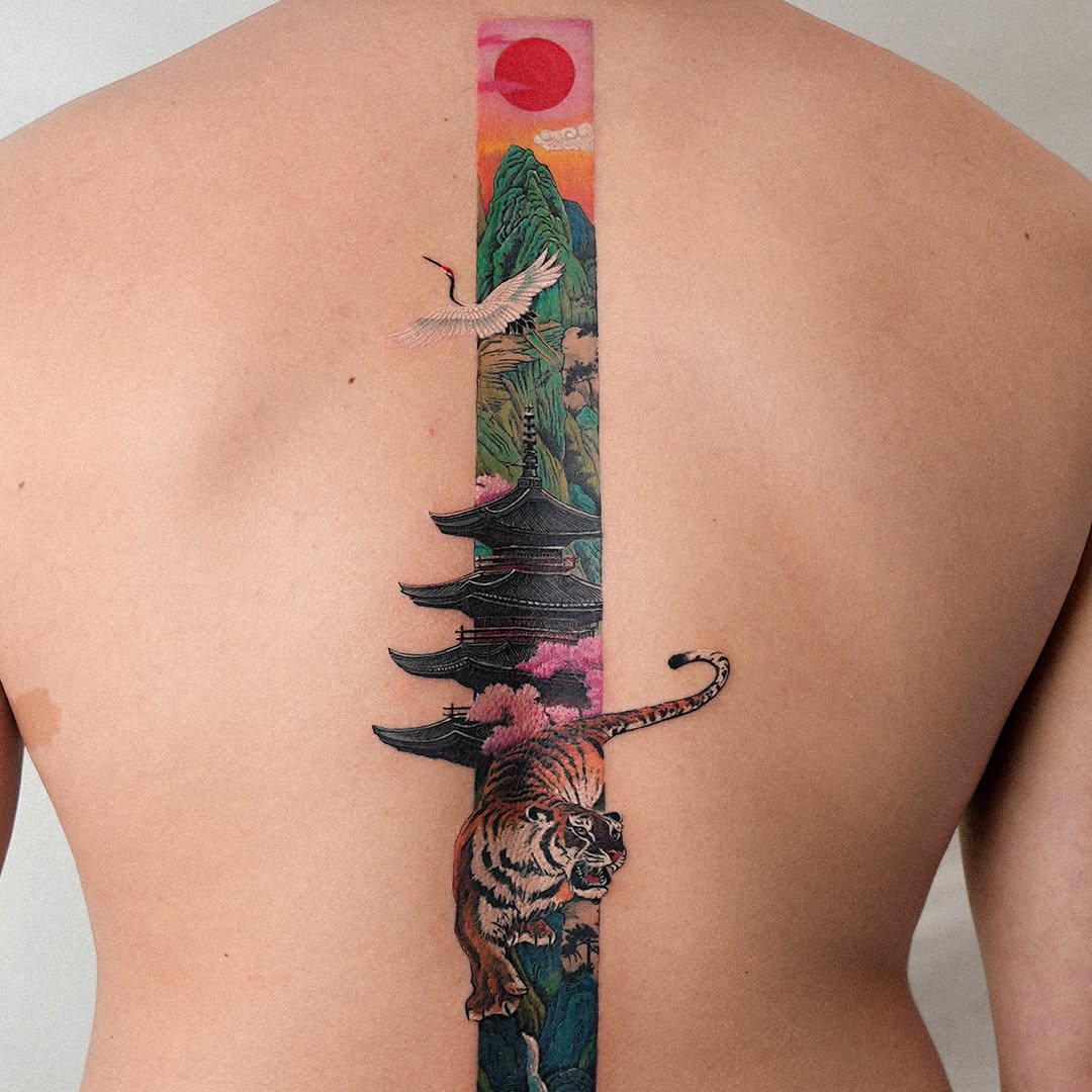Tattooist EQ, newest member of the Bang Bang dream team