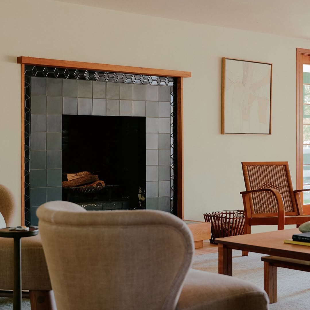 A Long Island home redesigned with Heath tile and glossy and matte glazes throughout