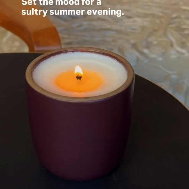 Cedarwood & Sage Candle in a reusable Taproot vessel